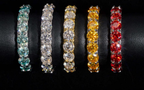 Gemstone Eternity Band