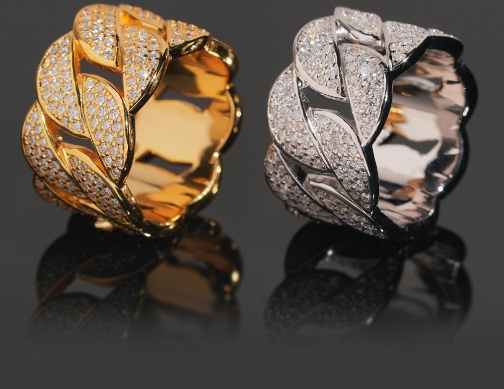 Polished Cuban Curb Ring