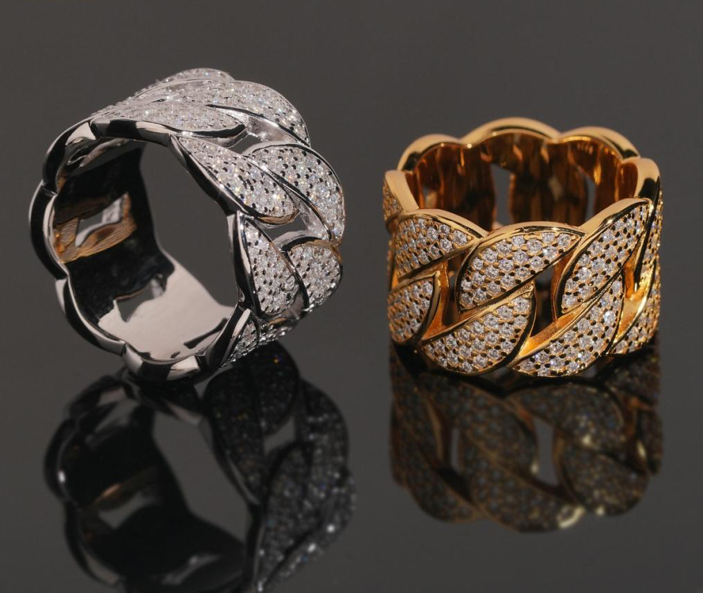 Polished Cuban Curb Ring