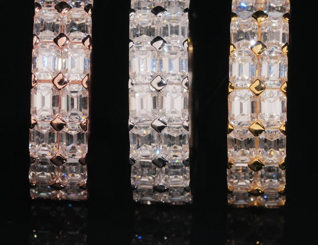 Emerald-Cut Eternity Band