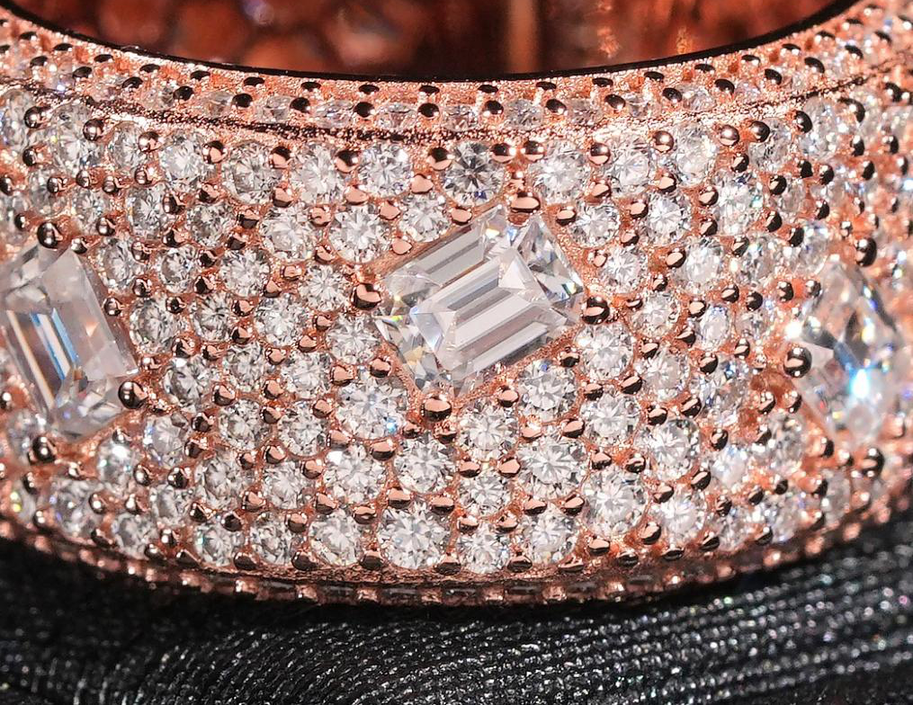 Baguette Accent Eternity Band