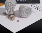 Iced Dome Ring