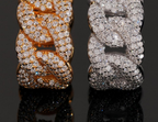 Two-Tone Cuban Link Ring