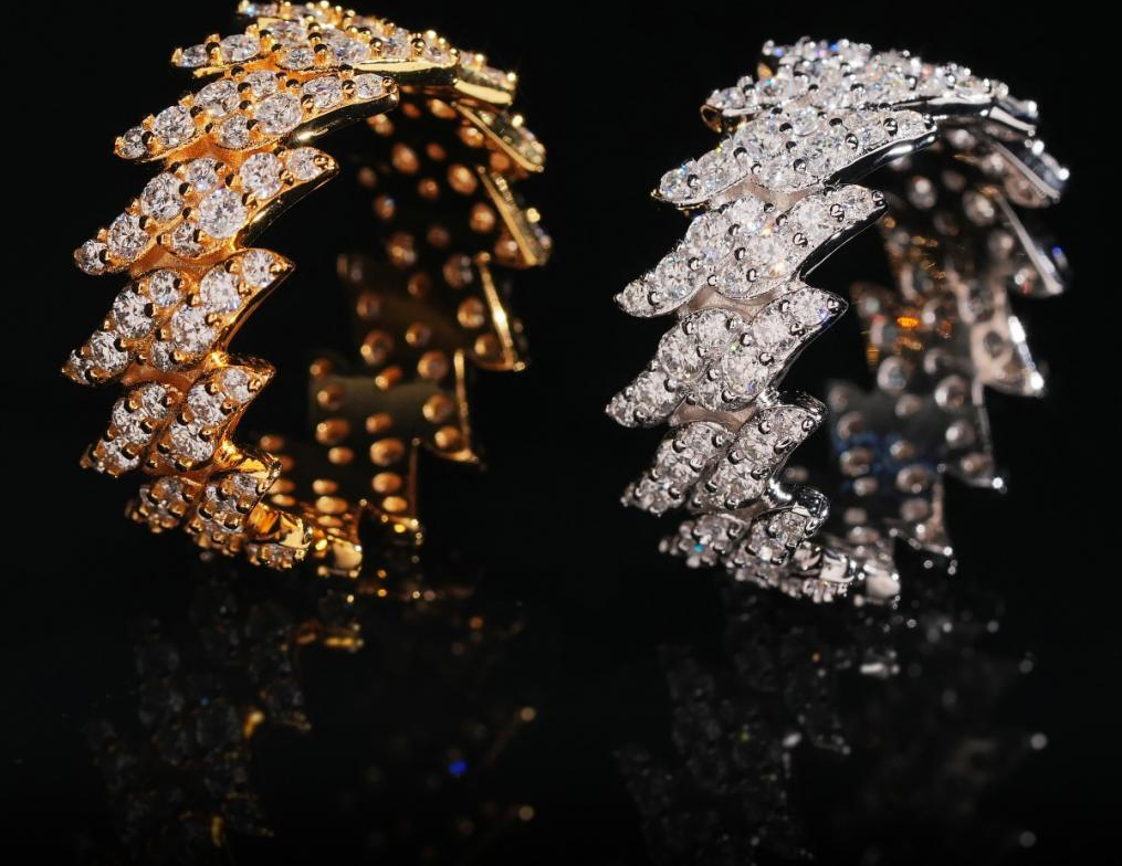 Marquise Spike Open Ring