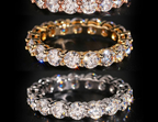 Round-Cut Eternity Band
