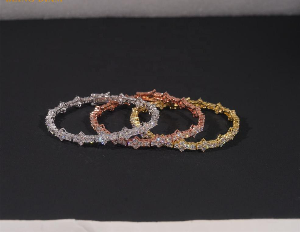 Two-Prong Tennis Bracelet