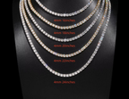 4mm Moissanite Tennis Chain